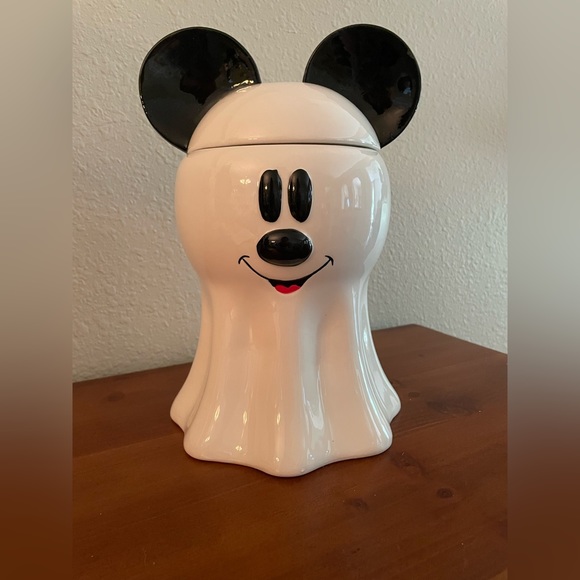 Disney Mickey Mouse Ghost cookie jar - Picture 1 of 5